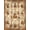 Brown Multi, Pattern 1, variant on ODIKA Guitar Music Notes Vintage Rock Distressed Grunge Border Hip for Dorm Room, Small Living Apartment, Stain Resistant Low Profile