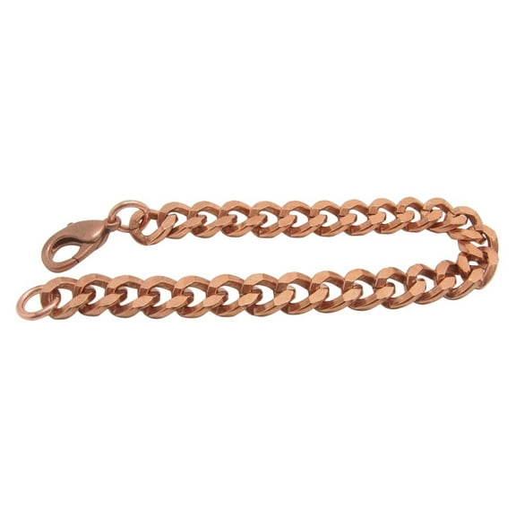 10 Inch Solid Copper Bracelet, 5/16 of an inch wide, CB627G - Made in the USA. Medium weight.