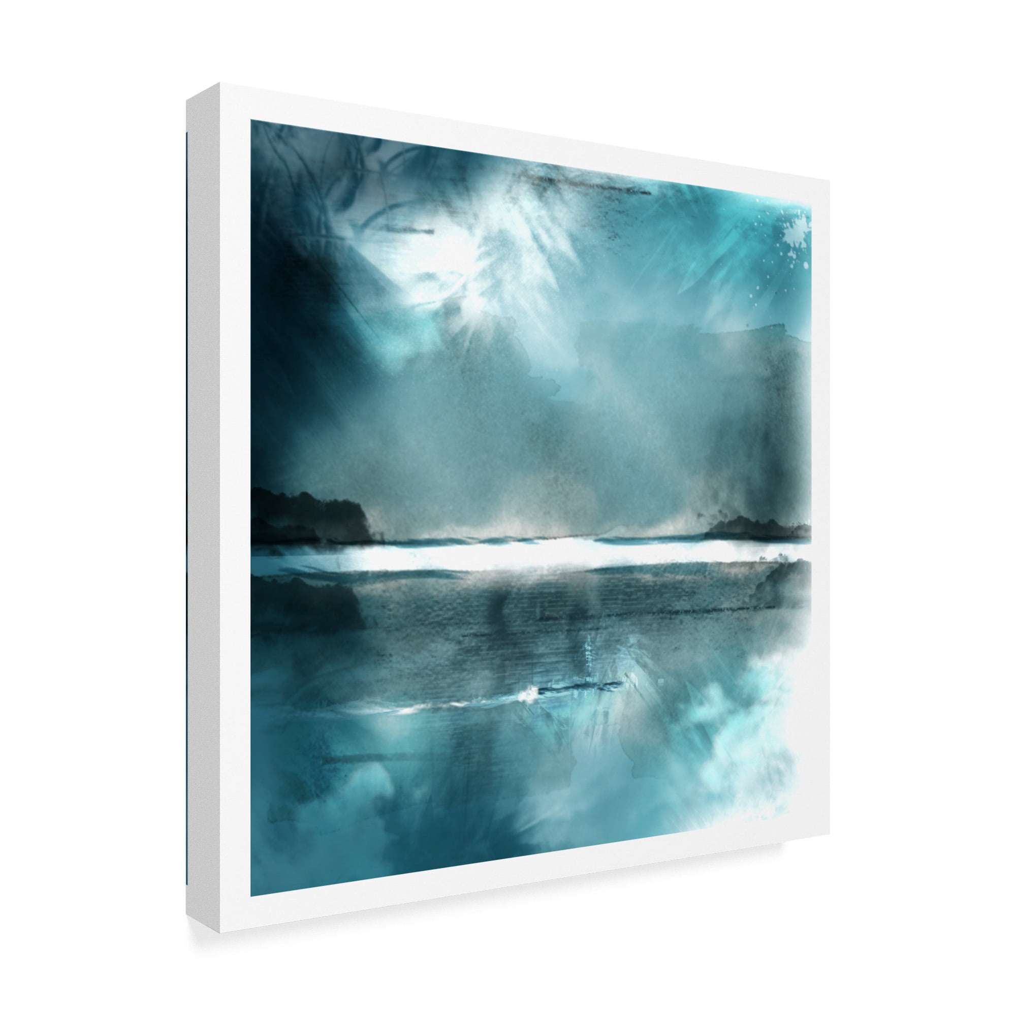 Trademark Fine Art 'The Gathering Storm Watercolor' Canvas Art by ALI Chris