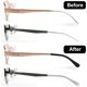 thumbnail image 4 of 4 pares de puntas de gafas de silicona antideslizantes, suaves y cómodas, herramienta de reparación de ganchos para las orejas de silicona para patas de gafas de sol de metal fino (blanco y negro) Sincero Electrónica, 4 of 5