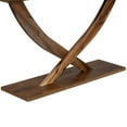 thumbnail image 5 of EUROCO 57" Longer Console Table, Rustic Entryway Table with Solid Wood Cross-Leg,Narrow Wood Sofa Table Foyer Table for Entrance, Living Room,Brown, 5 of 7
