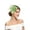 X1 Light Green, variant on Ticikt Women Fascinator Hat, Flower & Net Veil Headpiece for Tea Party, Races, Wedding and Formal Events,RD3