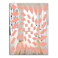 thumbnail image 2 of DESIGN ART Designart 'Triangular Diamond Whirl 2' Modern Mirror - Contemporary Large Printed Wall Mirror 23.7in.x31.5in., 2 of 5