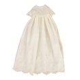 thumbnail image 1 of Little Things Mean A Lot OSC-MEMORY-03 Memory Christening Gown, Ivory - 0-3 Month - 4 Piece, 1 of 1