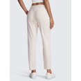thumbnail image 3 of Pantalones CRZ YOGA Deportivos de Tobillo Estirables 27" Blancos XL, 3 of 5