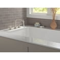 thumbnail image 3 of Delta T2754-PN Trinsic Deck Mounted Roman Tub Filler - Nickel, 3 of 7