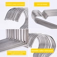 thumbnail image 4 of Hangers, paquete de 100 perchas de alambre para ropa de alta resistencia, 4 of 6