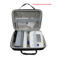thumbnail image 2 of Graflsoa Durable EVA Travel Case for Blood Pressure Monitor with Protective Interior, Mesh Pocket, and Carrying Handle - Large Size, Zipper Closure, Scratch & Dust Resistant, 2 of 6