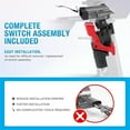 thumbnail image 5 of Main Body Assembly Housing Replacement for V10 SV12 Vacuum Cleaner Main Body Service Assembly Casin, 5 of 5
