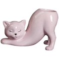 thumbnail image 1 of Cute Cat Tail Flower Pot, Ceramic Cartoon Animals, Succulent Cactus Flower Pot, 1 of 5