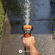HydroTech Heavy Duty 8-Pattern Firemans Hose Nozzle
