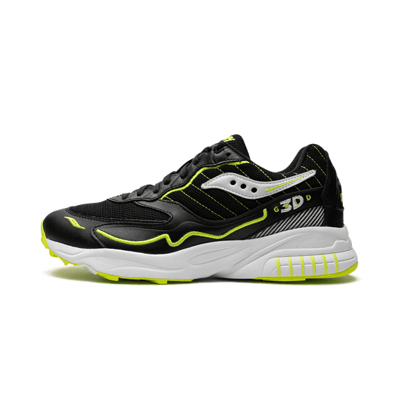 SAUCONY MENS 3D Grid Hurricane "Acid Yellow" s70646 6 s70646 6 from Stadium Goods