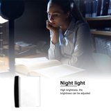 Portable LED Book Light Reading Night Flat Plate Portable Travel Panel ...
