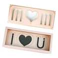 thumbnail image 3 of jifeng Mom Flower Gift Box Creative Mom Letter Shaped Floral Box for Birthday Party Pink, 3 of 9