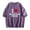 Purple, variant on I Love Malcolm Todd Washed Cotton Tee Women Men Crewneck Short Sleeve Fashion T-shirt