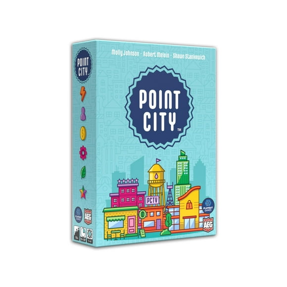 Juego de cartas AEG & Flatout Games Point City City Building 10+