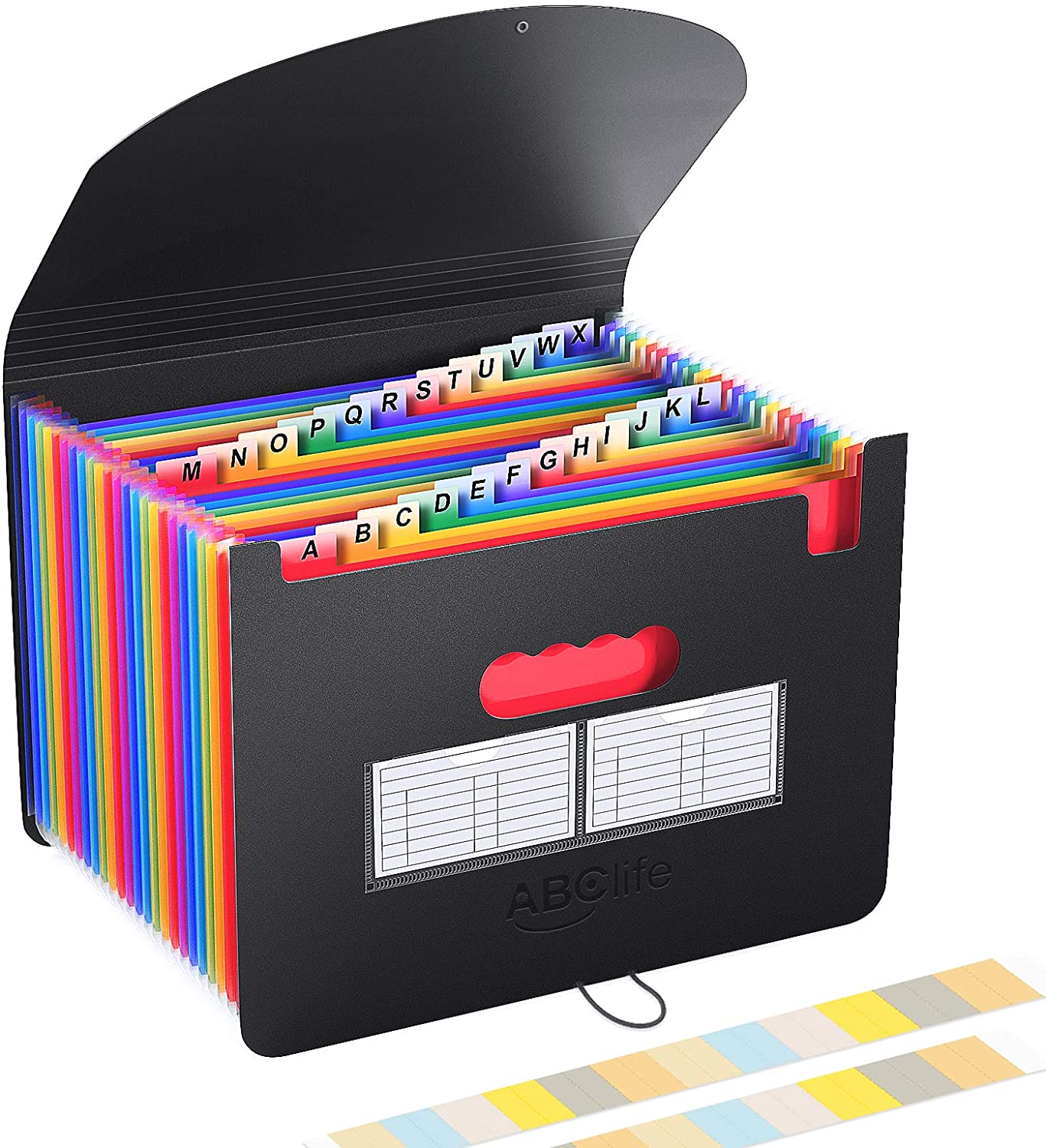 Expanding File Folders Organizer 24 Pockets/Expandable Accordian File