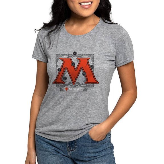CafePress - Magic M Initial T Shirt - Womens Tri-blend T-Shirt
