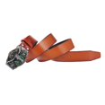 thumbnail image 2 of Western Style Cinturón De Cuero Para Hombre Cowboy Belt Buckle marrón Hugo Cinturones de vaquero occidentales, 2 of 8