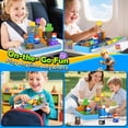 thumbnail image 3 of Juguetes de viaje Soyee con bloques magnéticos con lata de metal para niños mayores de 3 años, 3 of 7