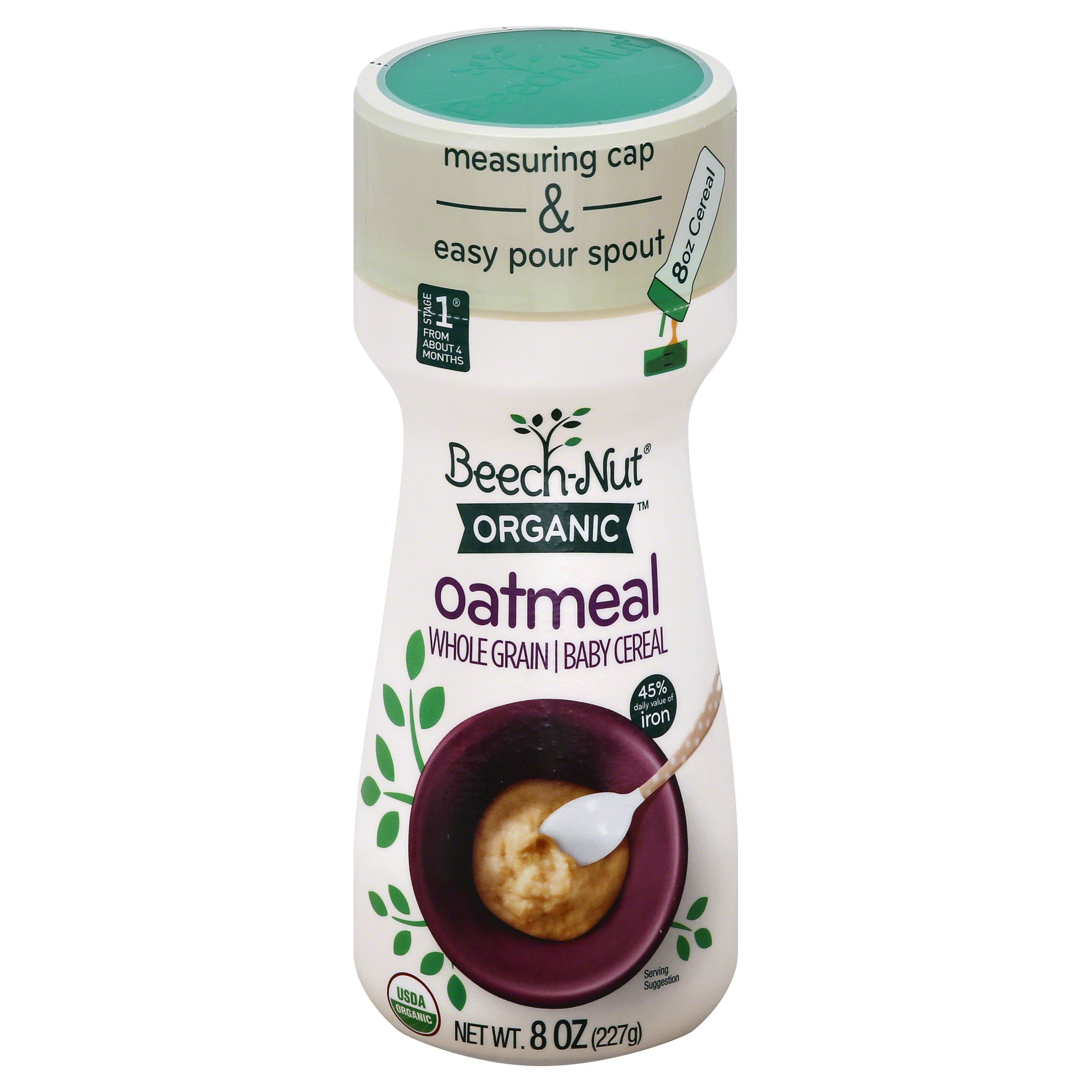 beech nut oatmeal baby cereal