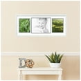 thumbnail image 2 of ArtToFrames Collage Photo Picture Frame with 1 - 11x14 and 2 - 8x10 Openings, Framed in White with Super White and Black Mats (CDM-3966-70), 2 of 8