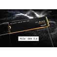 thumbnail image 3 of WD_BLACK 1TB SN8100 NVMe SSD, without Heatsink, PCIe Gen 5 - WDS100T1X0M-00CMT0, 3 of 7