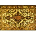 thumbnail image 1 of Ahgly Company Indoor Rectangle Persian Yellow Traditional Area Rugs, 3' x 5', 1 of 4