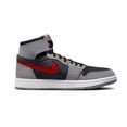 thumbnail image 4 of N I-K-E A i r-Jor-dan 1 AJ1 Zoom CMFT Black Red Cement Grey Shoes DV1307-060, 4 of 6