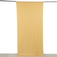 thumbnail image 6 of Efavormart Champagne 4-Way Stretch Spandex Drapery Panel with Rod Pockets, Photography Backdrop Curtain - 5ftx10ft, 6 of 9