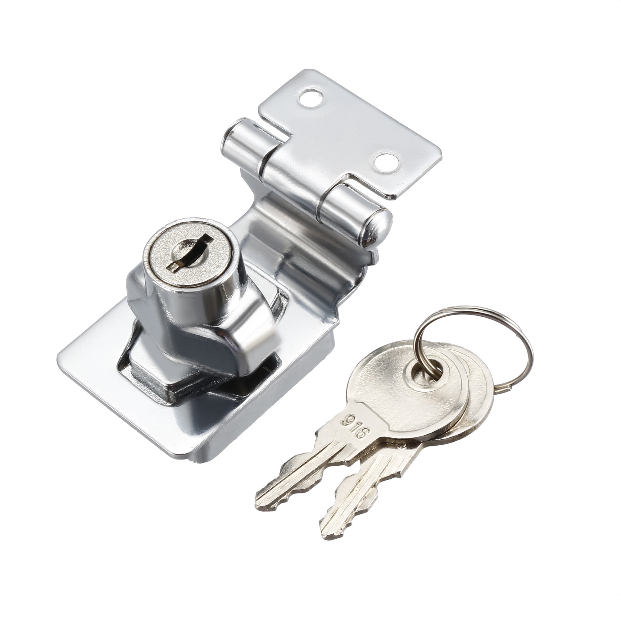 Keyed Hasp Lock 54mm Twist Knob Keyed Locking Hasp for Door