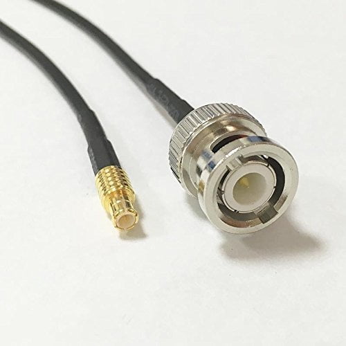 BNC male plug to MCX male plug RF Jumper pigtail cable RG174 adapter 20CM 8" NEW Good Quality Fast USA Shipping