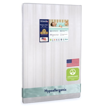 Kolcraft 38X24 Portable Mini Crib Mattress and Toddler Mattress