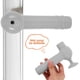 thumbnail image 3 of Protector de silicona para manija de puerta, protector de manija de puerta con ventosa para seguridad infantil en casa y oficina, 3 of 7