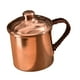 thumbnail image 2 of Taza de agua de cobre hecha a mano, taza de té espesada, taza de café de cobre, taza de agua de 400 ml para A, 2 of 9