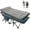 blue W/velvet cotton pad, variant on Ficisog Adult Folding Camping Cot ,Folding Cot Bed with Mattress& Carry Bag, Supports 880 lbs