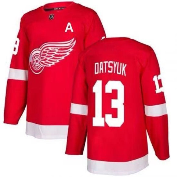 Detroit Red Wings DATSYUK 13# youth sports player uniforms for men and women