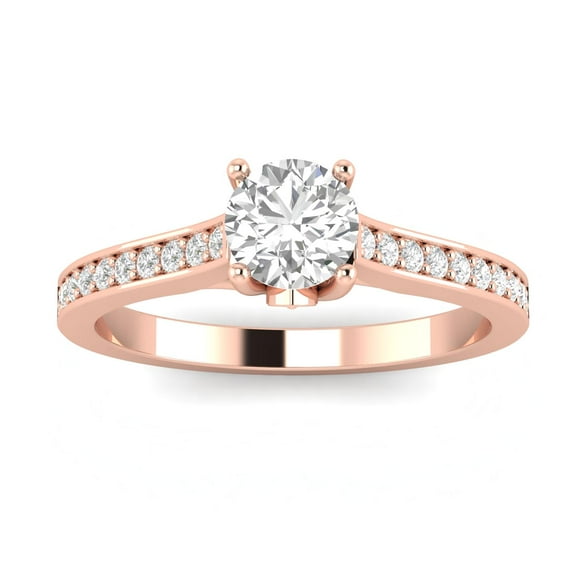 1/2ctw Diamond Engagement Ring in 10k Rose Gold