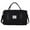 Black, variant on 50% Off Clear! Travel Duffle Bag For Women Sport Gym Tote Bag With Toiletry Bag Large Overnight Bag For Women Girls Travel Gym Bag For Labor White