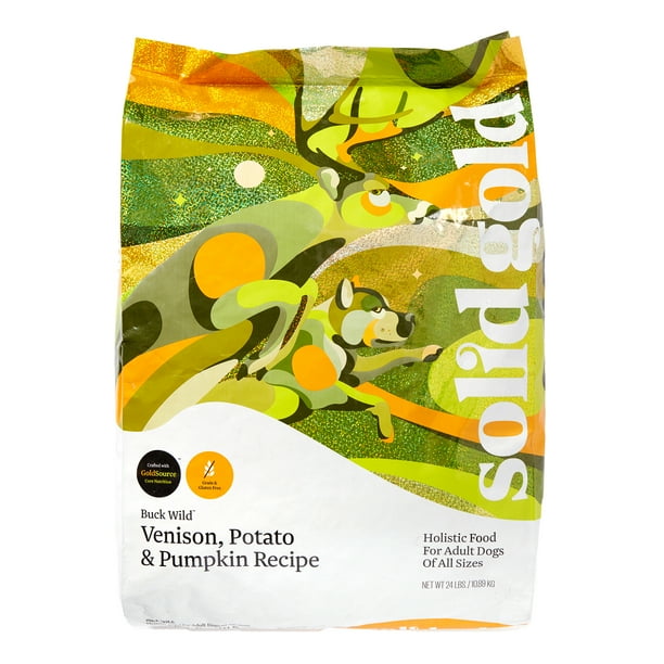 Solid Gold GrainFree Venison, Potato & Pumpkin Buck Wild Dry Dog Food