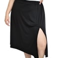 thumbnail image 4 of Falda midi Roman Fashion/Tallas Extras, 7040 (Negro) negro 36 Roman Fashion F-GR-7040-NEGRO, 4 of 6