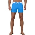thumbnail image 5 of Unique Bargains Men's Summer Surfing Contrast Color Drawstring Waist Beach Board Shorts 28 Blue, 5 of 5