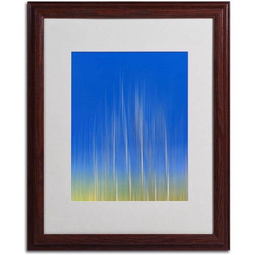 Trademark Fine Art "Vertical Activity" Matted Framed Art by Philippe Sainte-Laudy