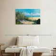 thumbnail image 2 of Elephant Stock Beach Dunes Wall Art - Horizontal Multi Panel Canvas - Living Room Wall Decor - Beach Multi Panel - Turquoise And Blue Decor By Jane Slivka - 33" x 20", 2 of 8