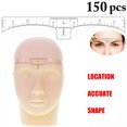 thumbnail image 1 of Eyebrow Ruler Creative Adhesive Eyebrow Positioning Makeup Tool Eyebrow Sticker, 1 of 10