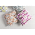 thumbnail image 2 of Surya Surya Pillows Area Rug FF045 Magenta Diamonds Trellis 22" x 22" Square, 2 of 3