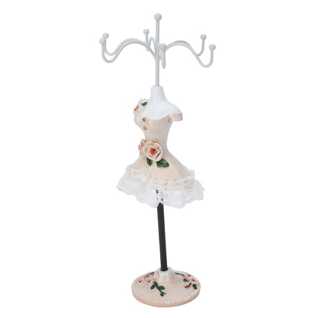 Jewelry Stand Organizer, Jewelry Stand Simple And Light Easy Care For Fashion Accessories For Love Gift For Girlfriend Gift For Girls Accessories Champagne 2