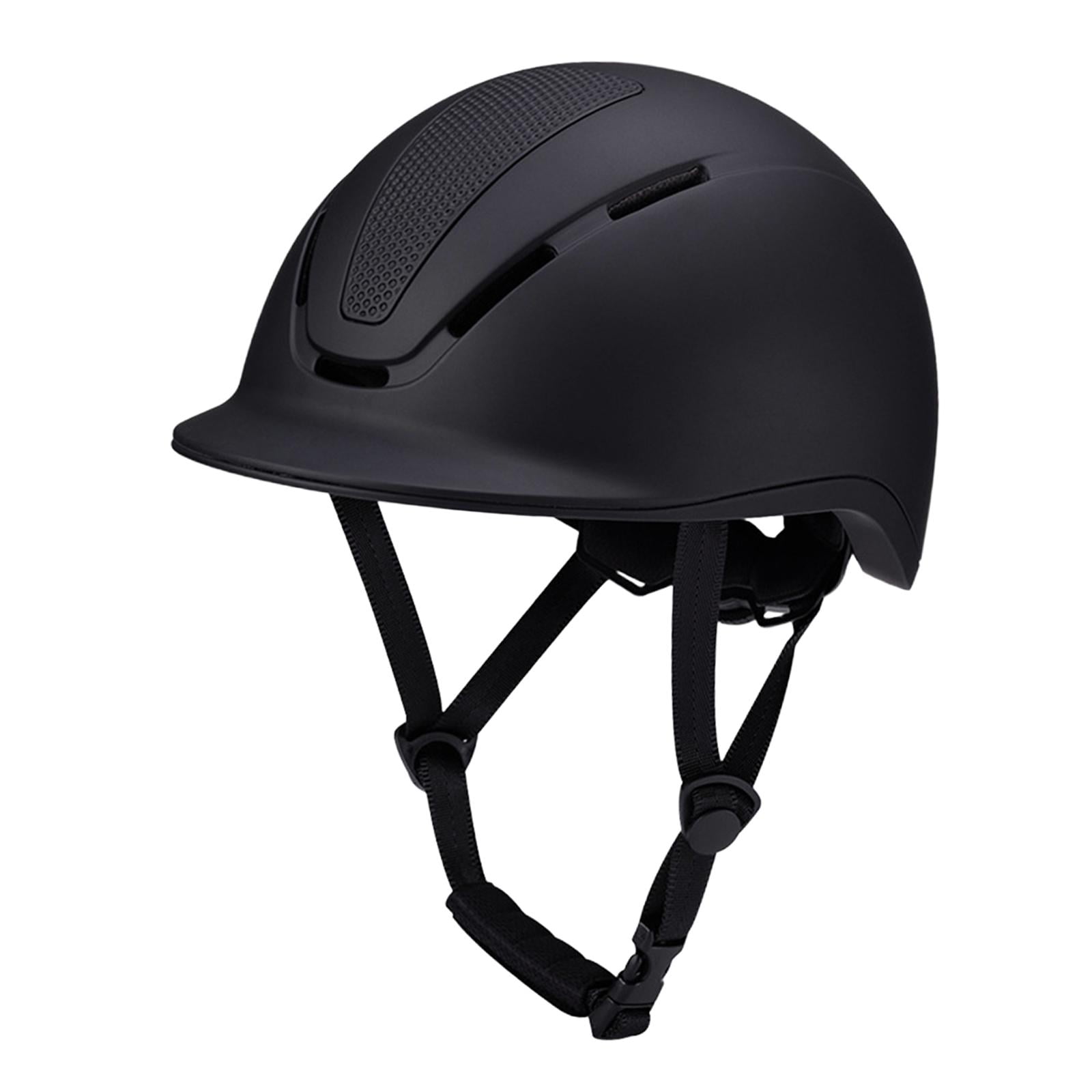 harayaa Equestrian Helmet Adjustable Equestrian Supplies Bike Helmet Horse Equipment black