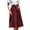 A-A320, variant on Women's High-Waisted Button-Down Pocketed Skirt Casual Vintage Everyday Flowy A-Line Midi Skirt