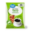 Great Value No Calorie Stevia, 40 count, 2.82 oz